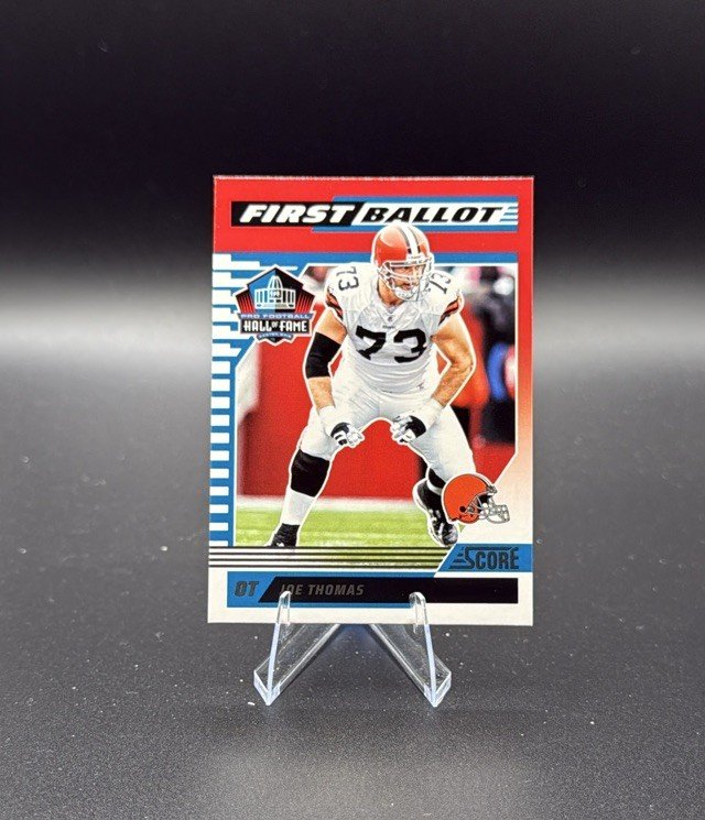 Joe Thomas 2025 Panini Score First Ballot Pink #6
