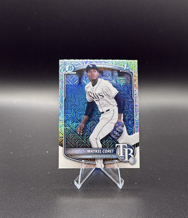 Maykel Coret 2025 Bowman Chrome Prospects Mojo #BCP-240