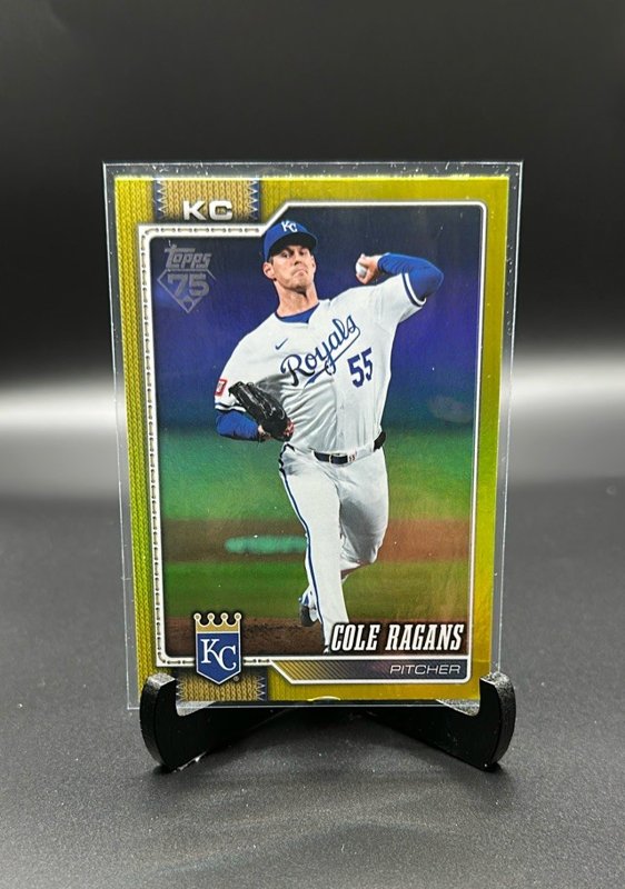 Cole Ragans 2026 Topps Yellow Holo Foil #484 /399
