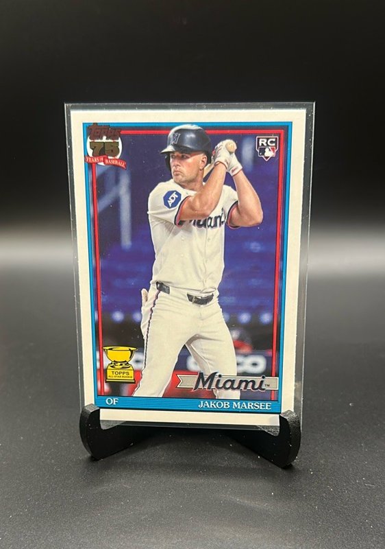 2026 Topps #91B2-45 Jakob Marsee 1991 Topps Baseball  (Series Two)