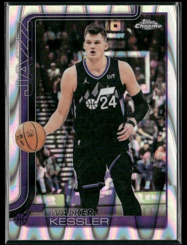 Kyle Filipowski 2025 Topps Chrome RayWave Refractor #213