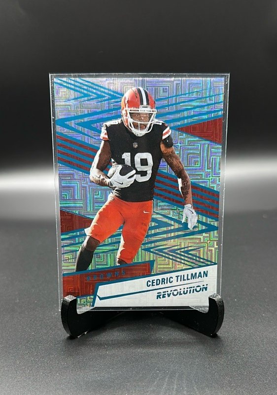Cedric Tillman 2025 Panini Revolution Teal Levels #31 /499
