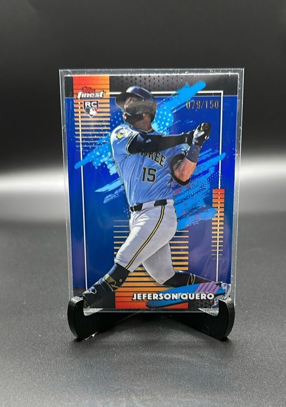 Jeferson Quero 2026 Topps Finest Blue Refractors #103 /150 RC