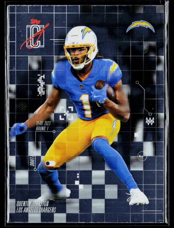 Quentin Johnston 2025 Topps Signature Class After Image #AI-16