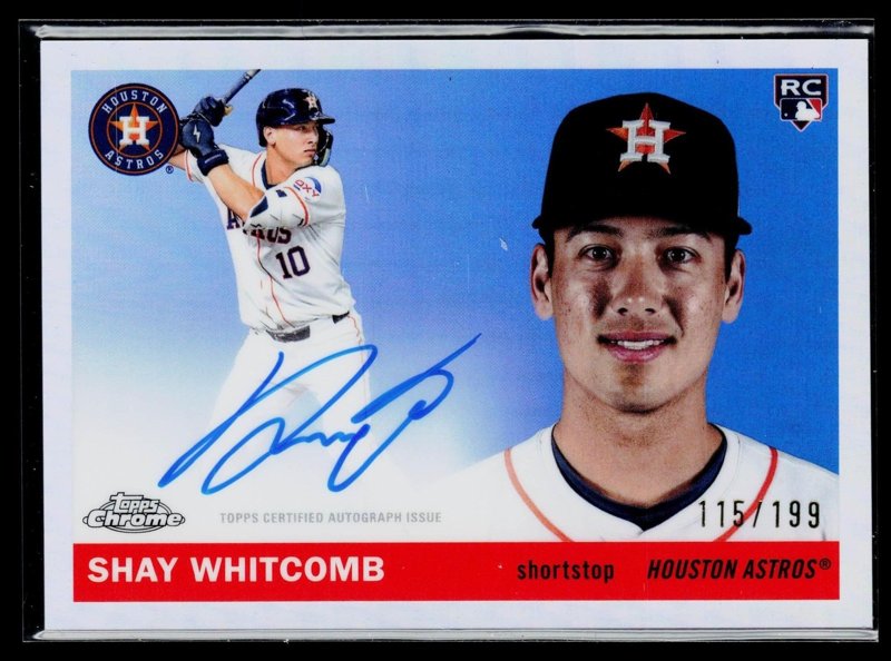 Shay Whitcomb 2025 Topps Chrome Platinum Autographs Refractors #CPA-SW /199 Auto