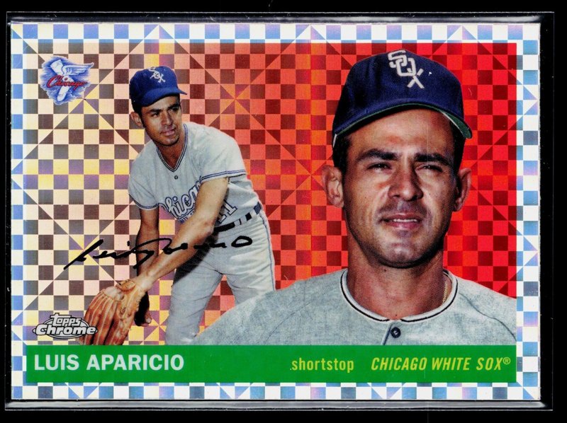 Luis Aparicio 2025 Topps Chrome Platinum X-Fractors #413