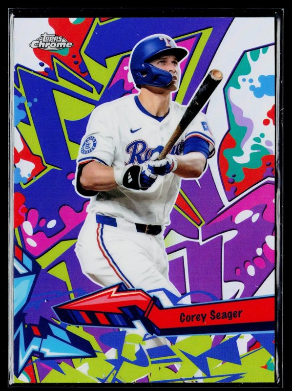 Corey Seager 2026 Topps Chrome Wild Style #WST-15