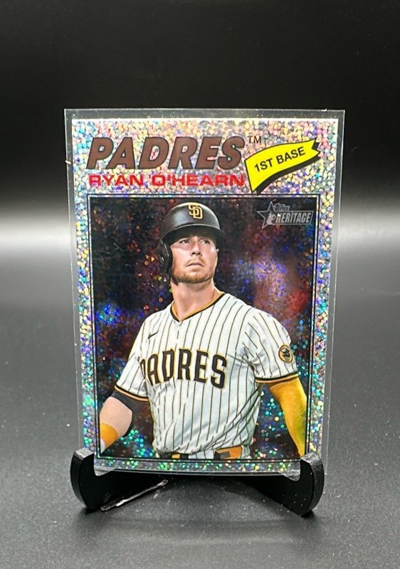 Ryan O'Hearn 2026 Topps Heritage Chrome Silver Sparkle Refractors #215