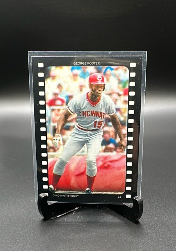 George Foster 2026 Topps Heritage Ready, and Action #RA-GF