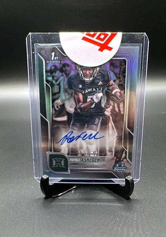 Pofele Ashlock 2025 Bowman University Chrome Prospect Autographs Refractor #BCA-PA /299 Auto