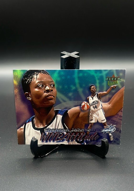 Shannon Johnson 2000 Fleer Ultra WNBA WNBAttitude #4 WA