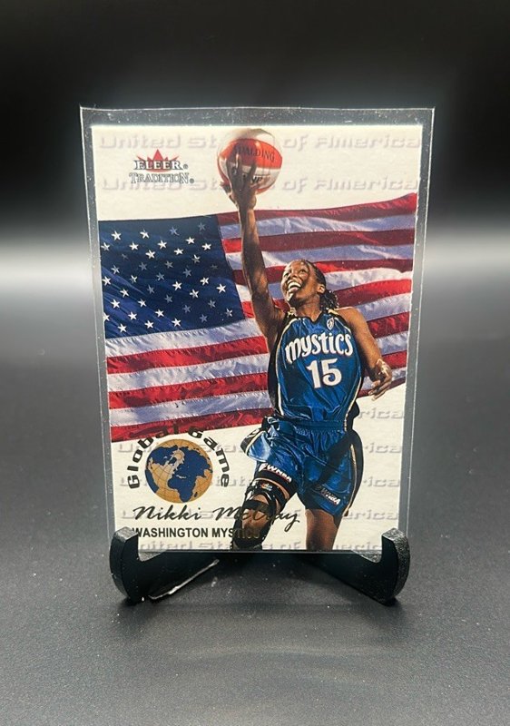 Nikki McCray 2001 Fleer Tradition WNBA Global Game #19 GG