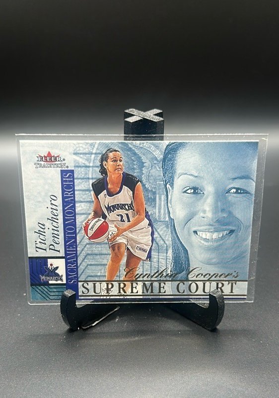 Ticha Penicheiro 2001 Fleer Tradition WNBA Cynthia Cooper's Supreme Court #9 SC