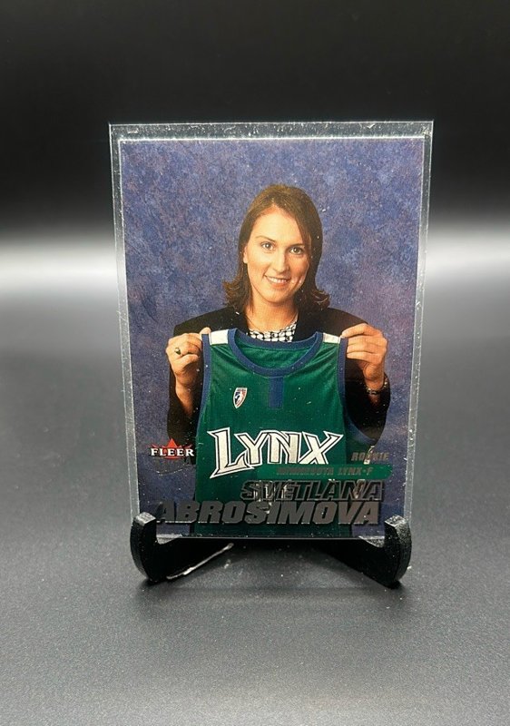 Svetlana Abrosimova 2001 Fleer Ultra WNBA #126 RC