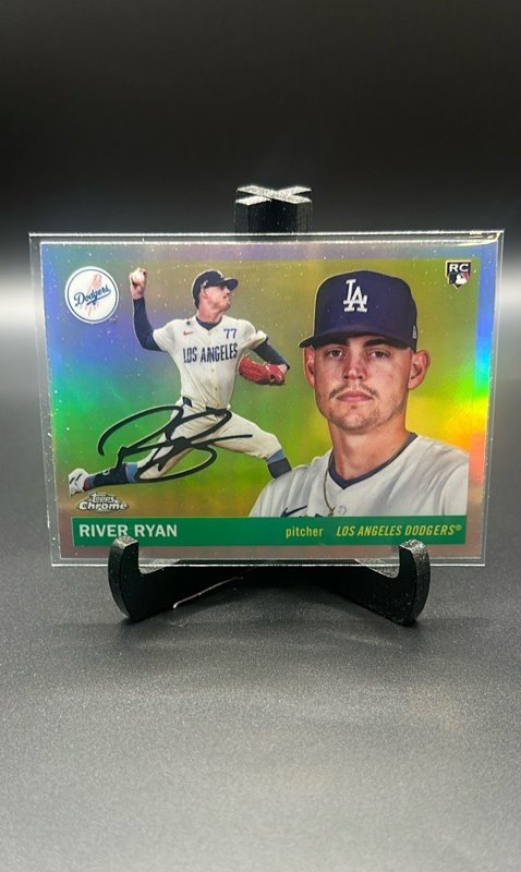 River Ryan 2025 Topps Chrome Platinum Refractors #236 RC