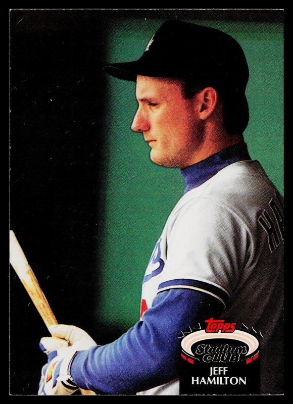 Jeff Hamilton 1992 Topps Stadium Club #339b