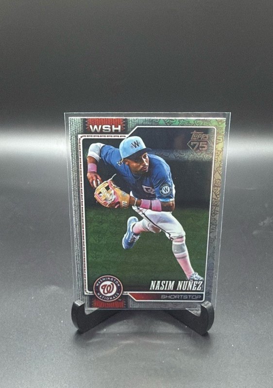 Nasim Nuñez 2026 Topps 75 Years of Topps #645 /75