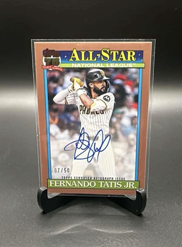 Fernando Tatís Jr. 2026 Topps Gold /50 Auto
