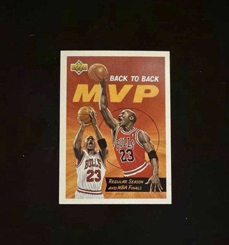 1991-92 Upper Deck - Michael Jordan #67 Back To Back MVP