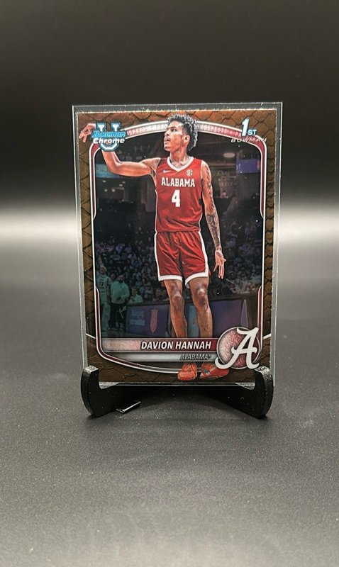 Davion Hannah 2025 Bowman Chrome Prospects Reptilian Refractor #BCP-46