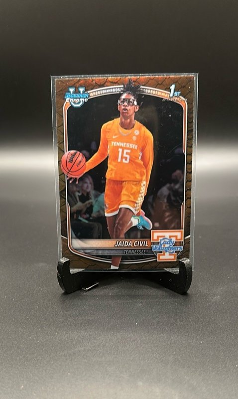 Jaida Civil 2025 Bowman Chrome Prospects Reptilian Refractor #BCP-74