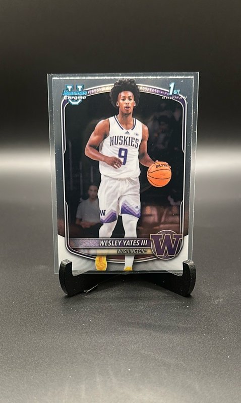 Wesley Yates III 2025 Bowman Chrome Prospects #BCP-43