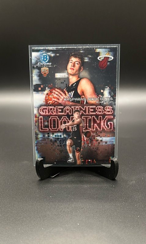Kasparas Jakucionis 2025 Bowman Greatness Loading #GL-20