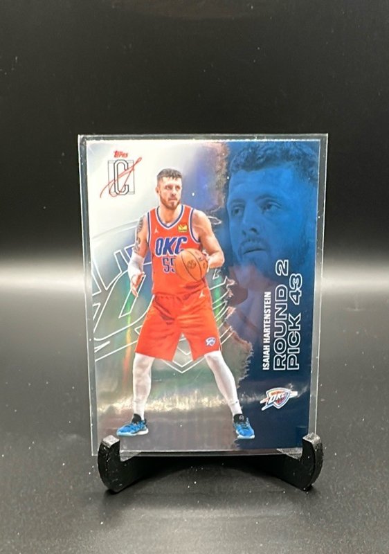 Isaiah Hartenstein 2025 Topps Signature Class Chrome Refractors #41