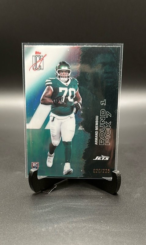 Armand Membou 2025 Topps Signature Class Teal #163 /225 RC