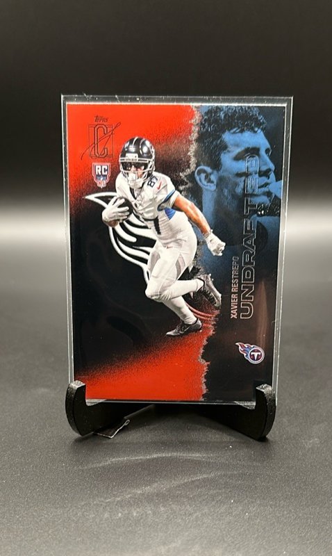 Xavier Restrepo 2025 Topps Signature Class Red & Black #159 RC