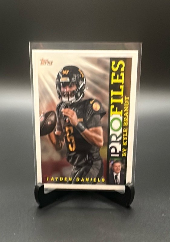 2026 Topps Flagship #TP-18 Jayden Daniels Topps Profiles