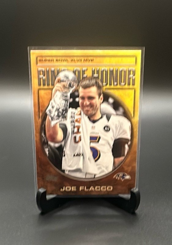 Joe Flacco 2026 Topps Flagship Ring of Honor #ROH-2