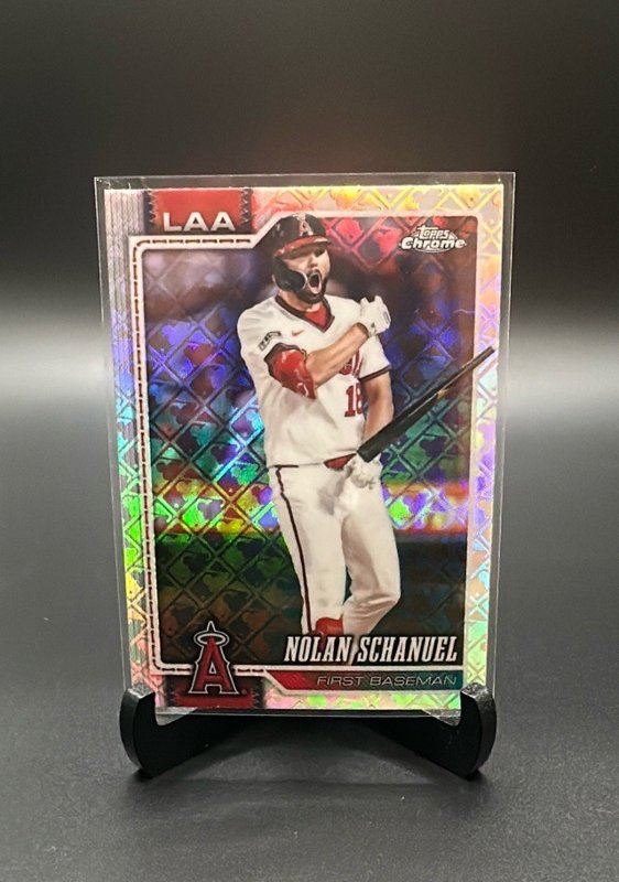 2026 Topps Chrome Logofractor Edition #94 Nolan Schanuel