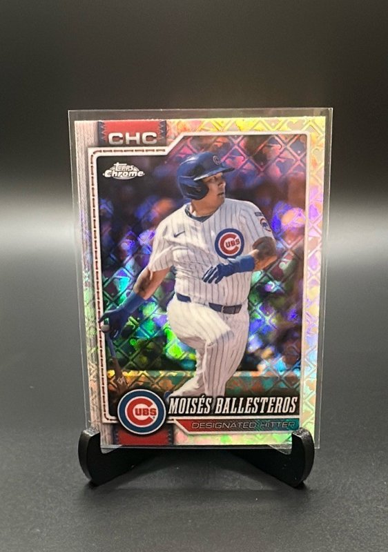 2026 Topps Chrome Logofractor Edition #264 Moises Ballesteros