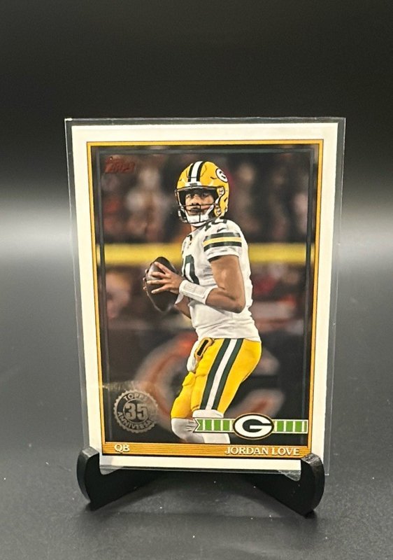 2026 Topps Flagship #91TF-42 Jordan Love 1991 Topps Football