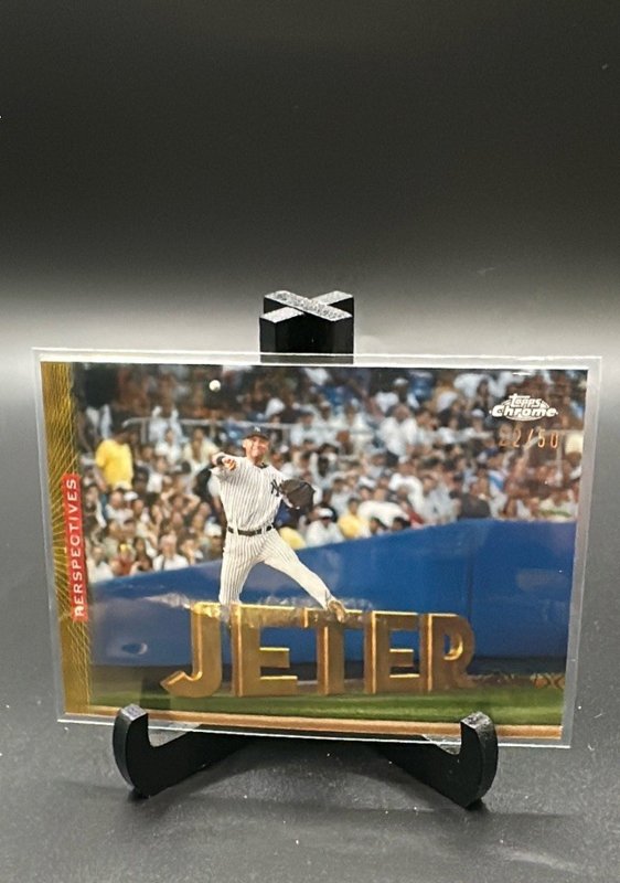 2026 Topps Chrome #P-10 Derek Jeter Perspectives