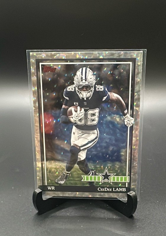 2026 Topps Flagship #91TF-29 CeeDee Lamb 1991 Topps Football Crackle
