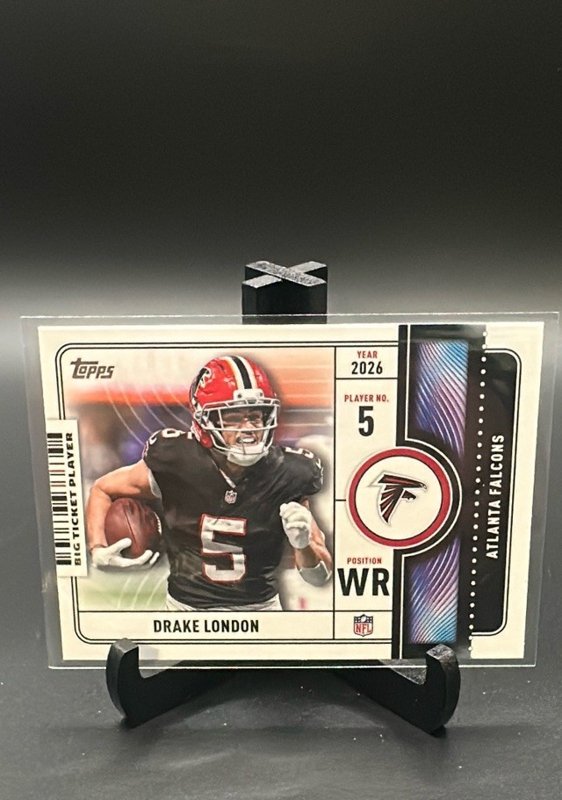 2026 Topps Flagship #BTP-4 Drake London Big Ticket Players