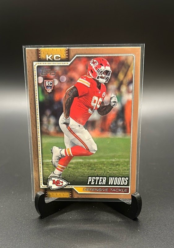 2026 Topps Flagship #342 Peter Woods Gold #/2026