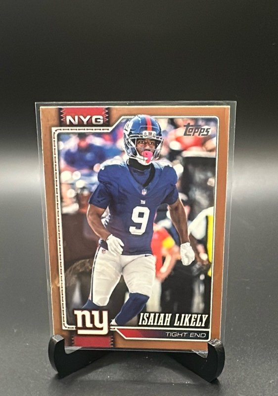 2026 Topps Flagship #206 Isaiah Likely Gold #/2026