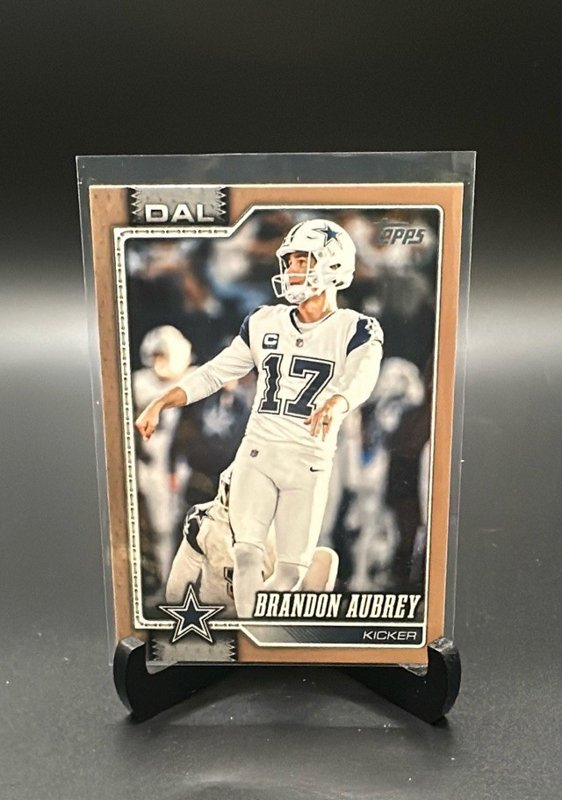 2026 Topps Flagship #52 Brandon Aubrey Gold #/2026