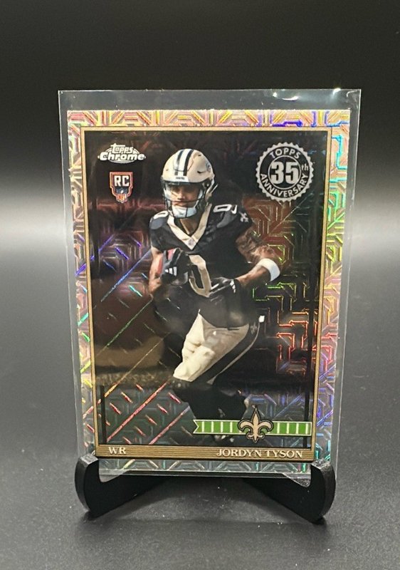 2026 Topps Flagship #91TRC-20 Jordyn Tyson 1991 Topps Football Rookies Chrome