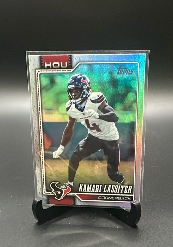 2026 Topps Flagship #225 Kamari Lassiter Rainbow Foil