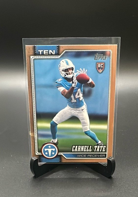 2026 Topps Flagship #318 Carnell Tate Gold #/2026