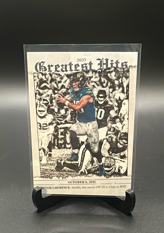 2026 Topps Flagship #25GH-TL Trevor Lawrence 2025 Greatest Hits