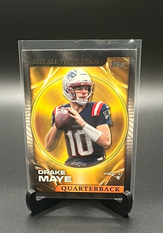2026 Topps Flagship #25ATT-3 Drake Maye 2025 All Topps Team