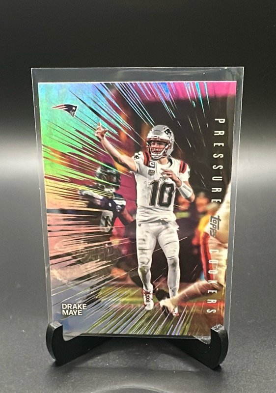 2026 Topps Flagship #PC-5 Drake Maye Pressure Cookers