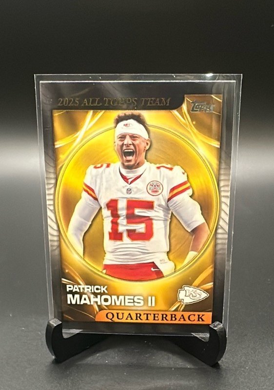 2026 Topps Flagship #25ATT-9 Patrick Mahomes II 2025 All Topps Team