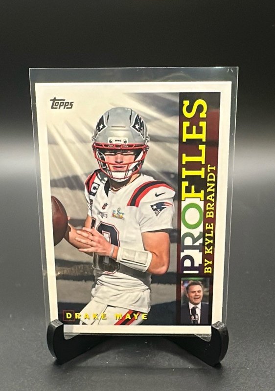 2026 Topps Flagship #TP-25 Drake Maye Topps Profiles