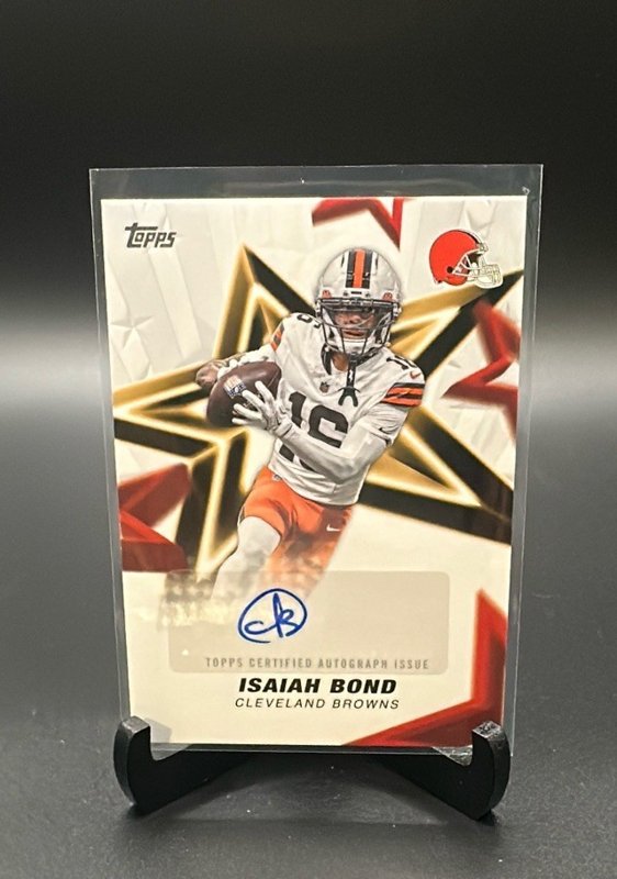 2026 Topps Flagship #NFLSA-IB Isaiah Bond NFL Stars Autographs
